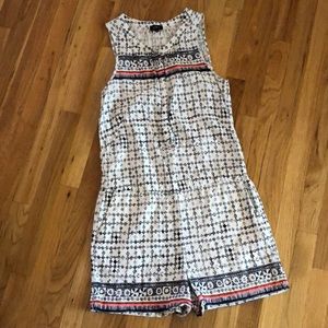 Loft Romper, Medium, Button Front, Pockets